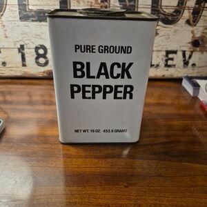 Pure Ground Black Pepper Tin Empyu